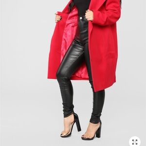 Fashion nova upper east side coat